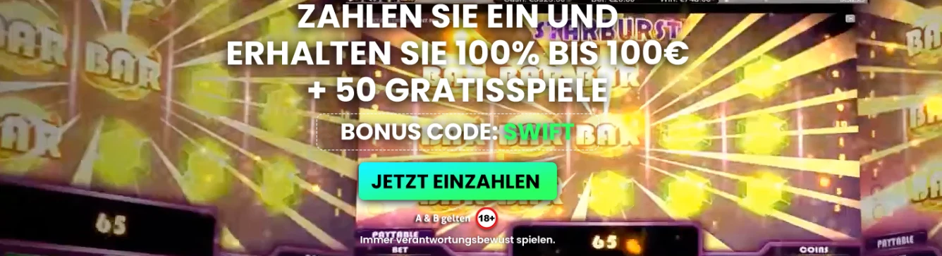 SwiftSpiele Casino Bonus